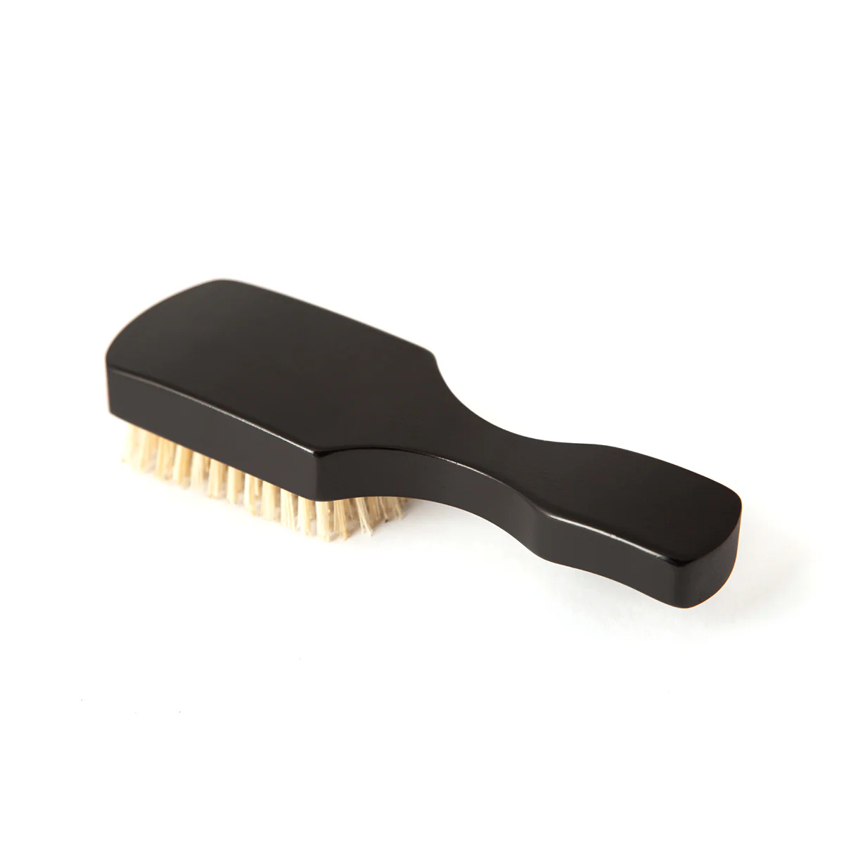 Hand Finished Ebony Wood Club Hairbrush
