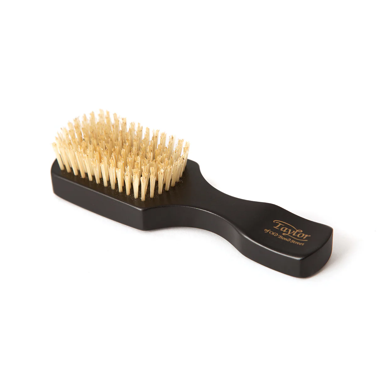Hand Finished Ebony Wood Club Hairbrush - Image 2
