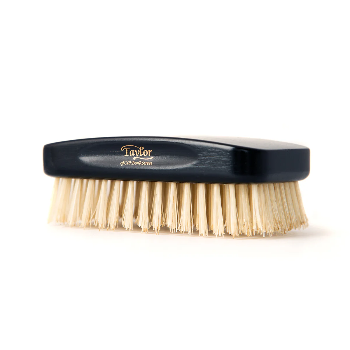 Handmade Ebony Wood Military Hairbrush - Image 2