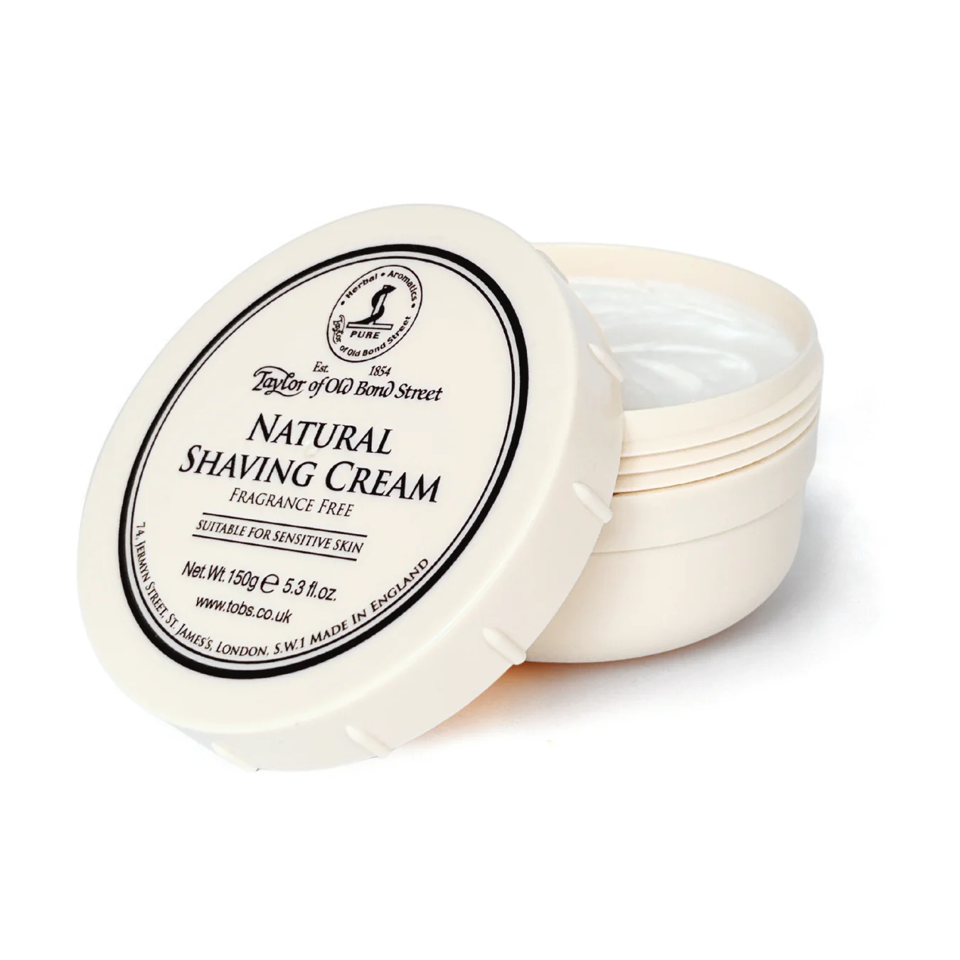 Natural Shaving Cream Bowl 150g - Image 2