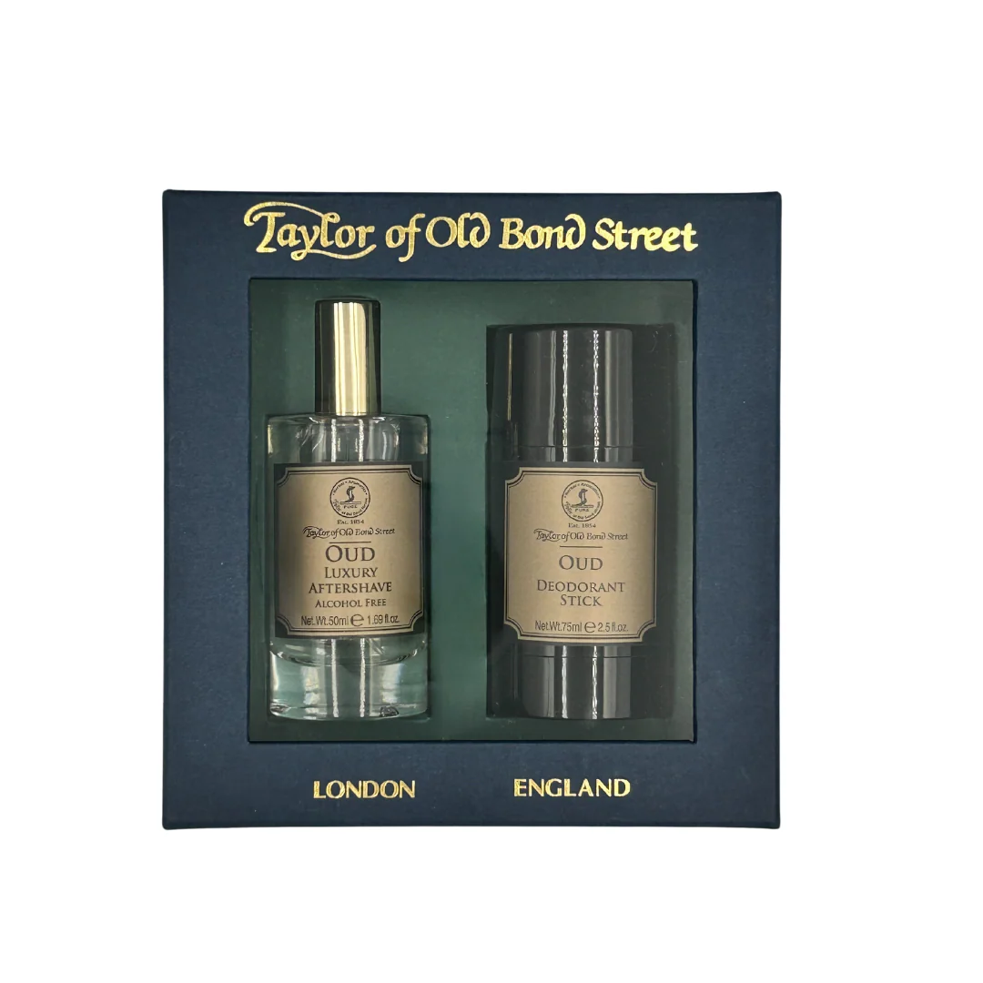 Oud Luxury Aftershave and Deodorant Gift Set