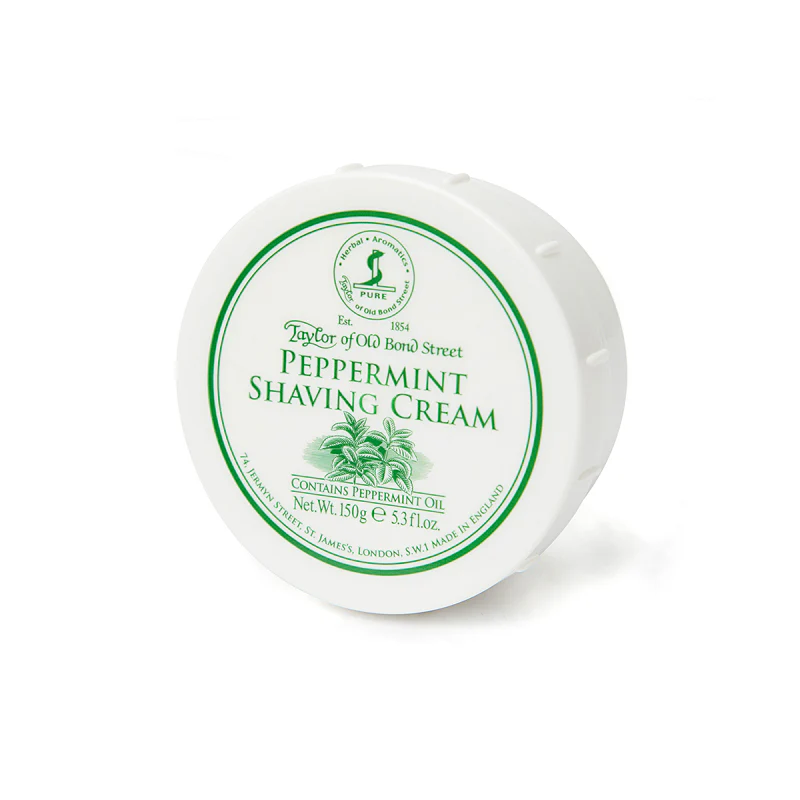 Peppermint Shaving Cream Bowl 150g