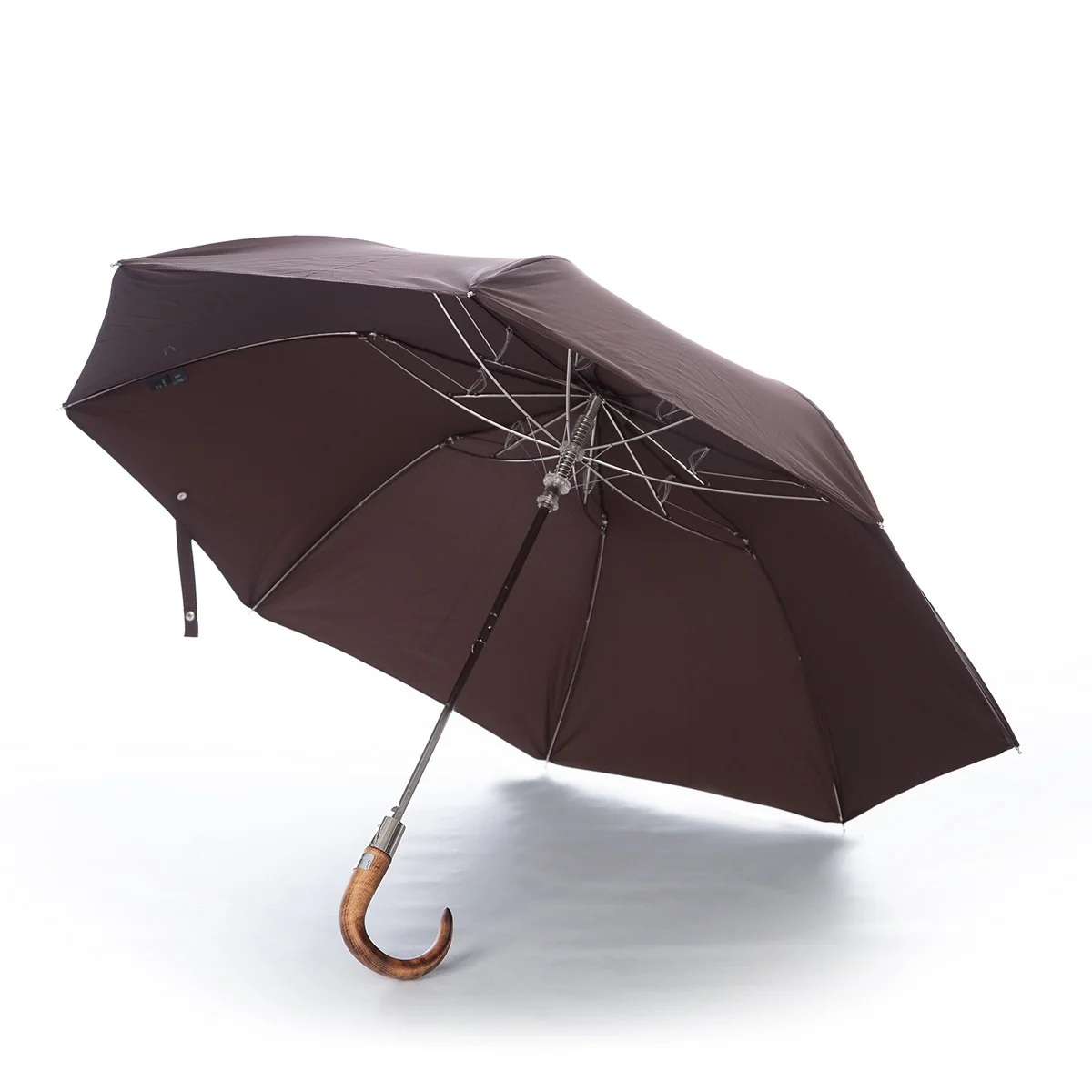 Tobacco Leaf Brown Umbrella - Image 2